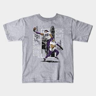 Justin Jefferson & Adam Thielen Minnesota Skyline Duo Kids T-Shirt